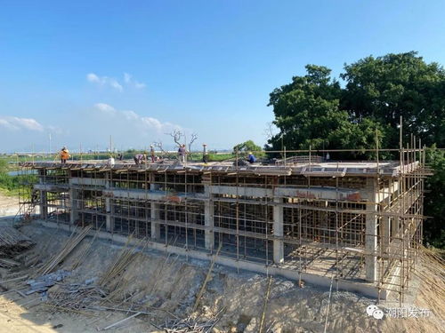 雙節(jié)奮戰(zhàn)施工一線，河溪污水處理廠廠區(qū)建設(shè)完成過(guò)半